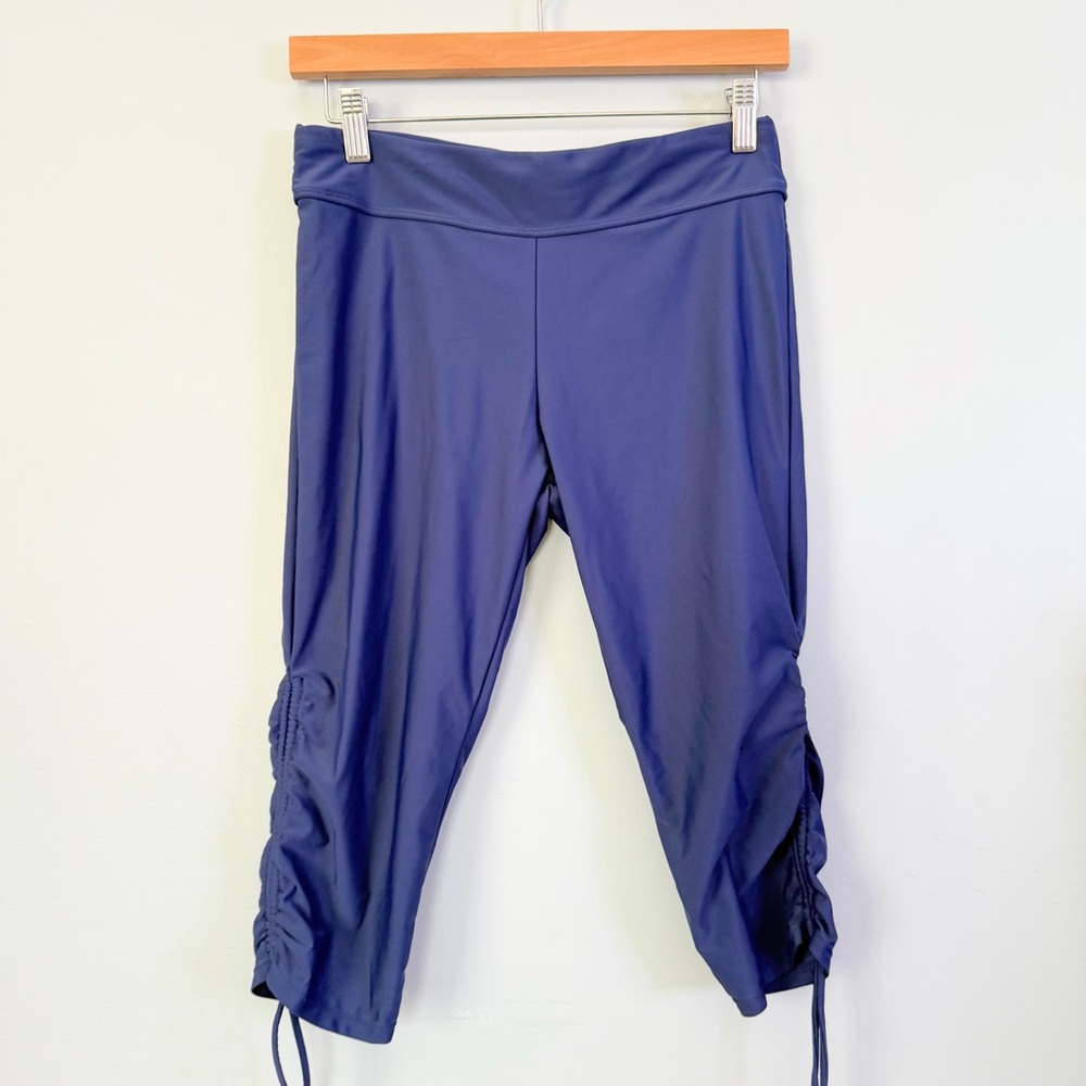 Violet Swim Capri Bottoms Size Small